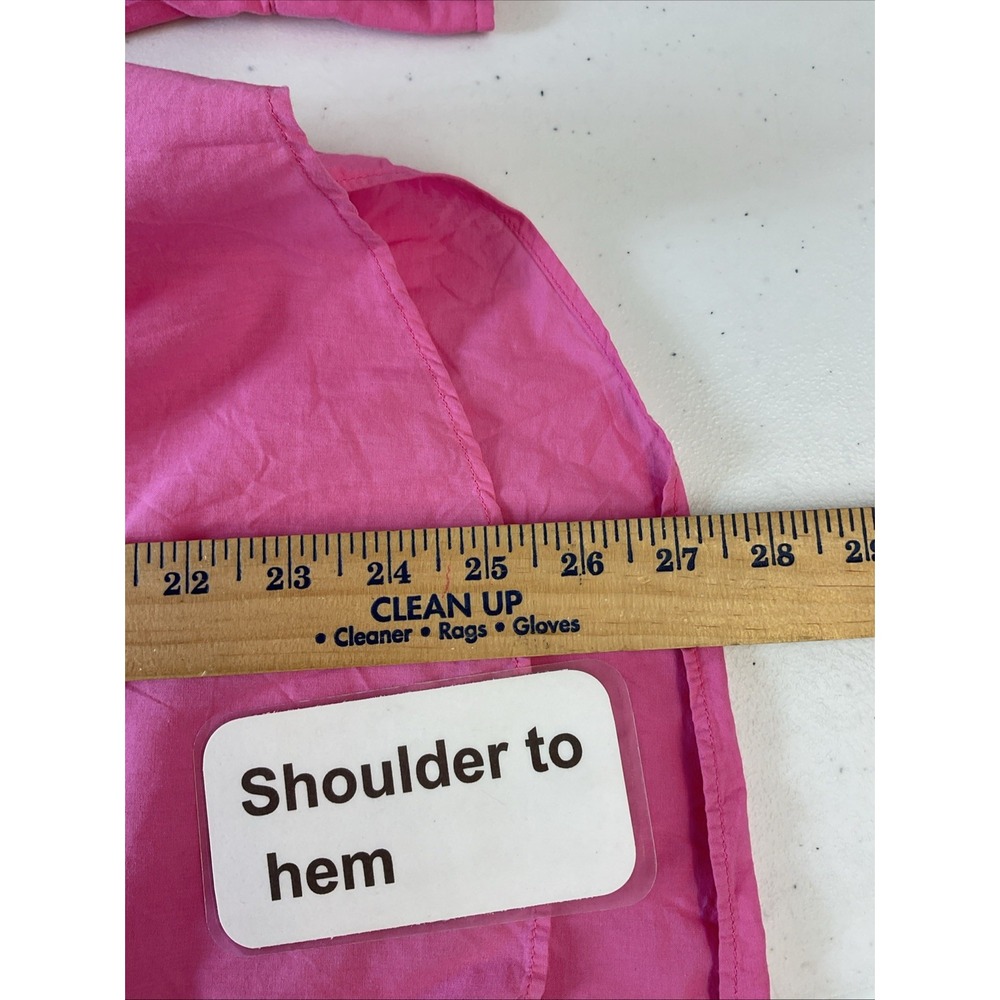 Frank‎ & Eileen "Eileen" Bubblegum Pink Lightweight Sz LG lightweight preppy - Picture 8 of 9
